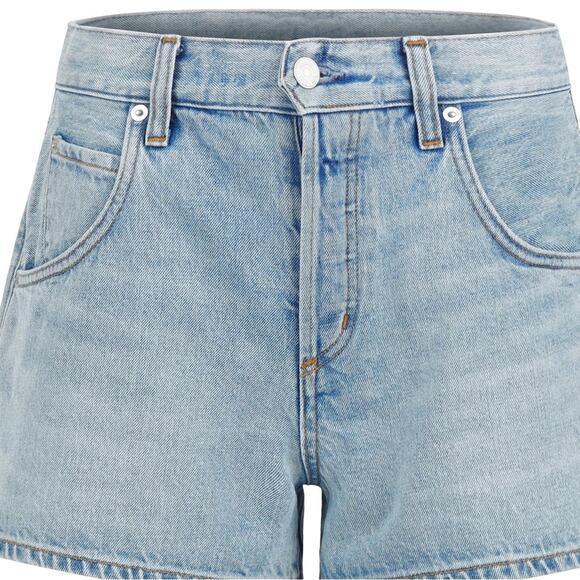 NWT $329 DAILY BLUE by ADRIANO GOLDSCHMIED denim shorts FREAKY 24 - Picture 5 of 12